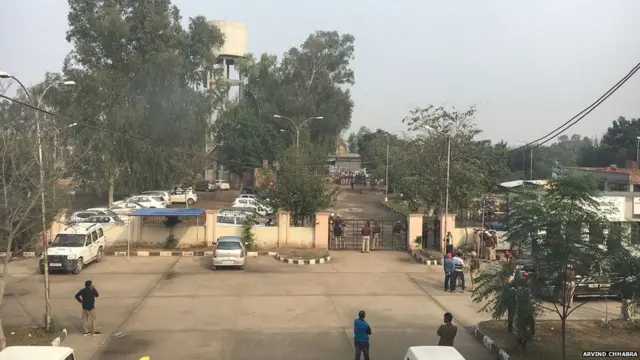 picture clicked from inside court