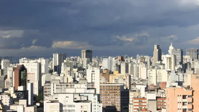 Vista da cidadeonabet é confiavelSão Paulo