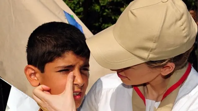 Foto de Instagram de la presidencia siria