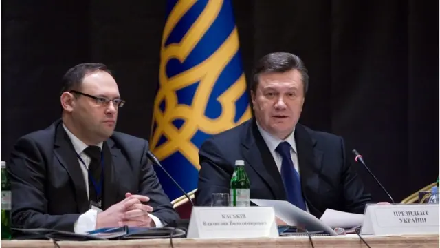 Каськів, Янукович