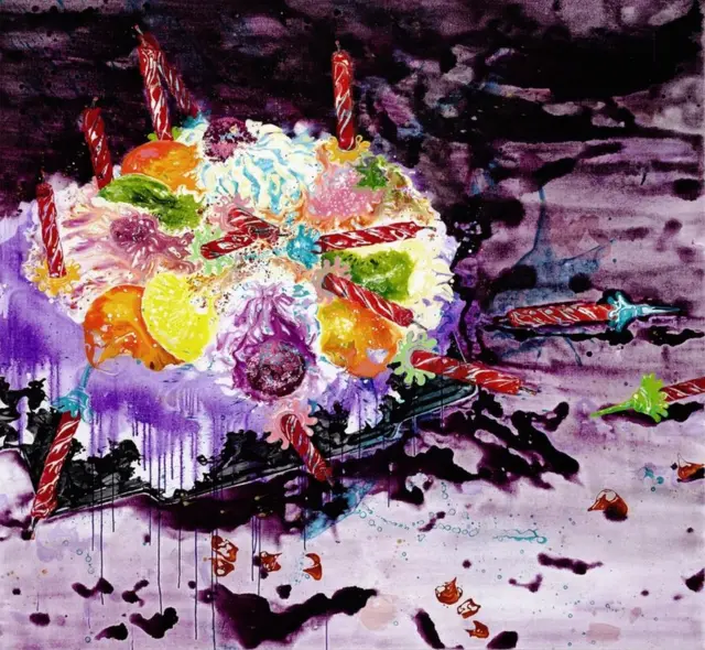 台灣藝術家王亮尹的畫作"The Wanted Ones - The Sweet Afterlife"