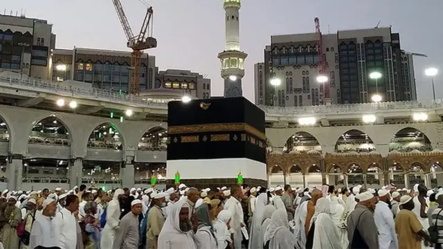 Awọn arinrinajo ni Mecca