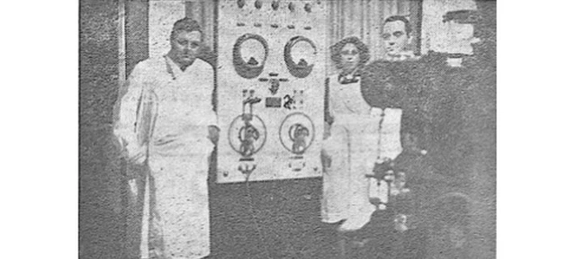 Albert Edward Wladimir Fülek Edler von Wittinghausen, "Filek", con un colaborador el Día de Palencia, el 12 de marzo de 1940.