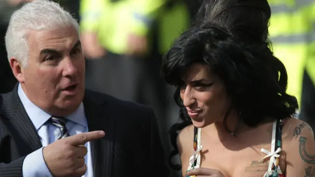 Mitch e Amy Winehouse