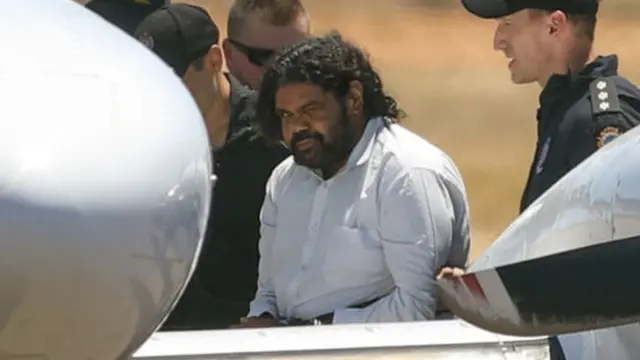 Mu Ugushyingo, Terence Darrell Kelly yajyanywe muri 1,000km avanywe i Carnarvon ajya gufungirwa i Perth