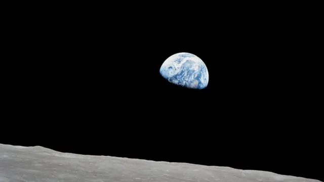 La Tierra vista desde la Luna
