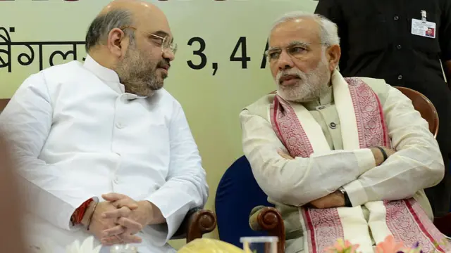 અમિત શાહ અને નરેન્દ્ર મોદી