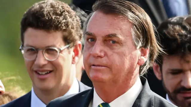 Ricardo Salles e Jair Bolsonaro