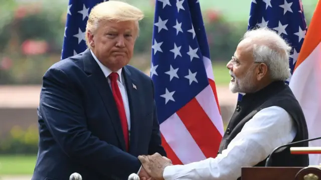 મોદી અને ટ્રમ્પની તસવીર