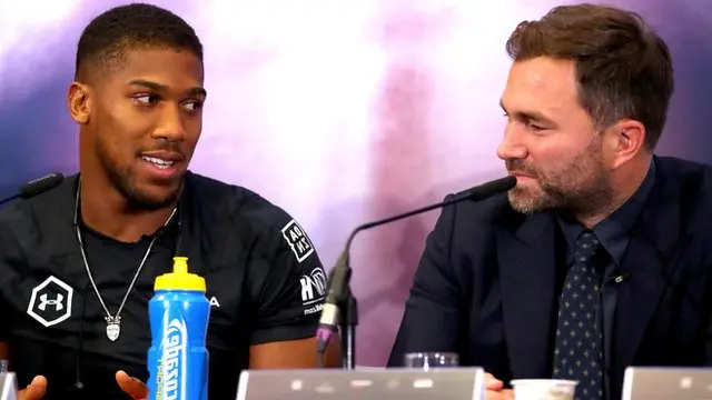 Eddie Hearn & Anthony Joshua