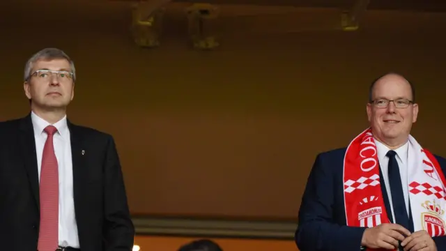 Дмитрий Рыболовлев и принц Монако Альберт II