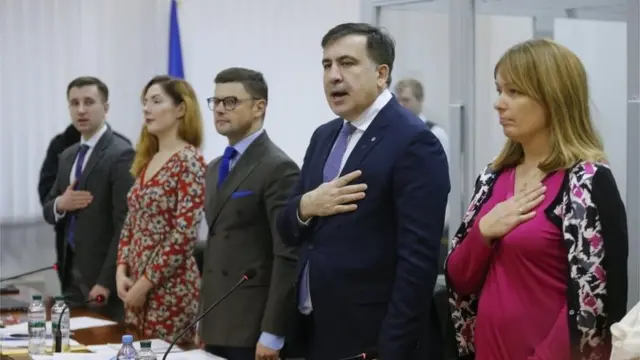 Міхеіл Саакашвілі у суді