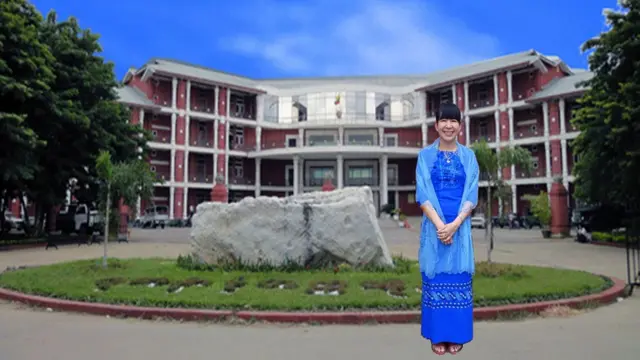 သုတေသီ ဒေါက်တာ ခိုင်ခိုင်စန်းက ရတနာပုံတက္ကသိုလ် ဘူမိဗေဒဌာနက ပါမောက္ခပါ