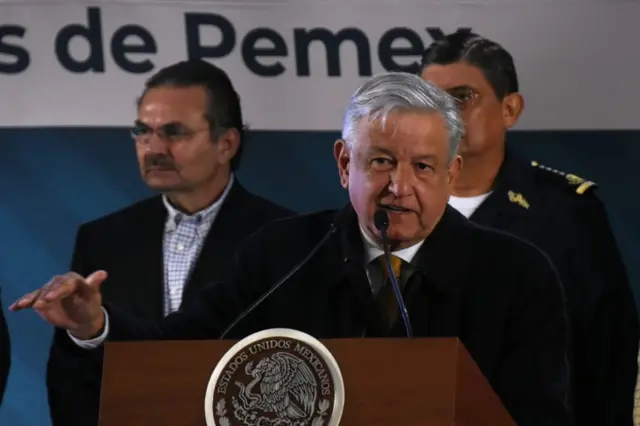 AMLO en conferencia de prensa