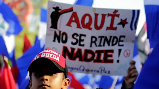 Simpatizante de Daniel Ortega