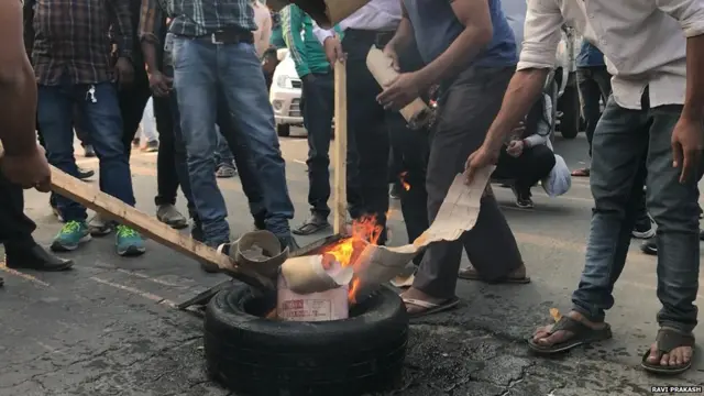 नागरिकता संशोधन विधेयक के ख़िलाफ़ प्रदर्शन