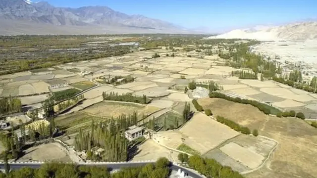 சிந்து நதிப்படுகையில் விவசாயம் செழிப்பாக இருக்கும் 