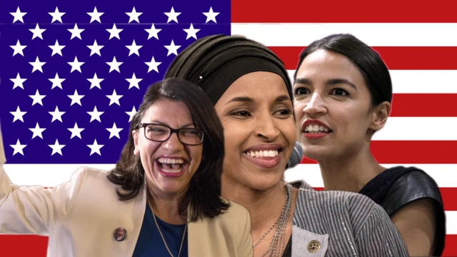 Rashida Tlaib, Ilhan Omar ve Alexandria Ocasio-Cortez