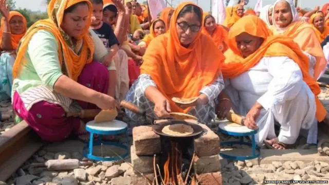 రైతుల నిరసనలు