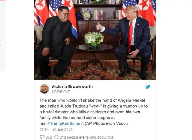 ట్రంప్ - కిమ్