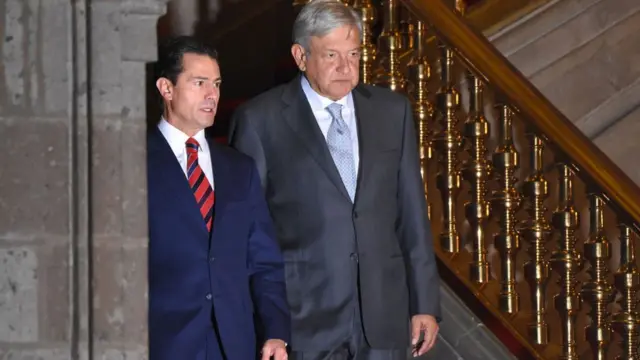 Amlo y Peña Nieto