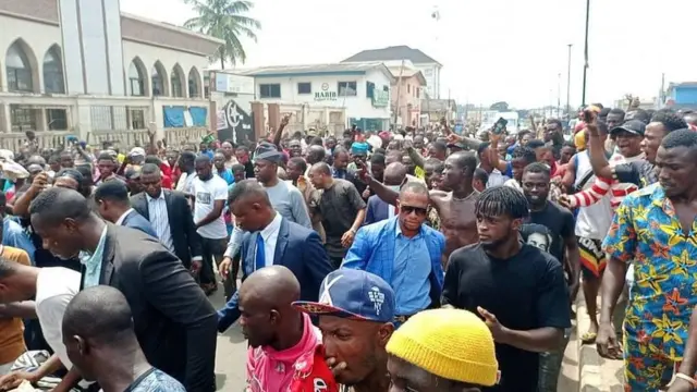 Makinde ni agbegbe Iwo road