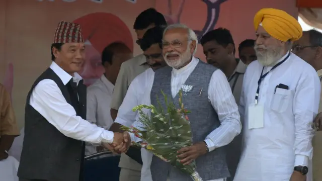 مودي رئيس الوزراء الهندي