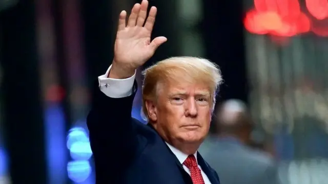 የቀድሞ የአሜሪካ ፕሬዝደንት ዶናልድ ትራምፕ