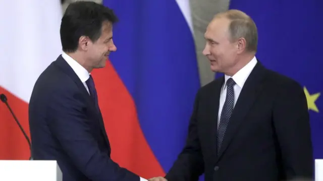 Conte ve Putin