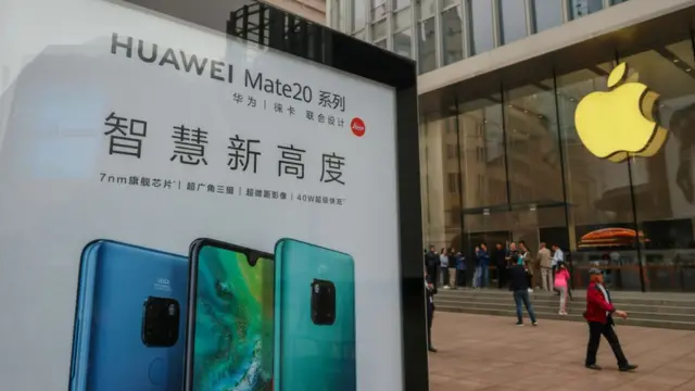 Huawei y Apple