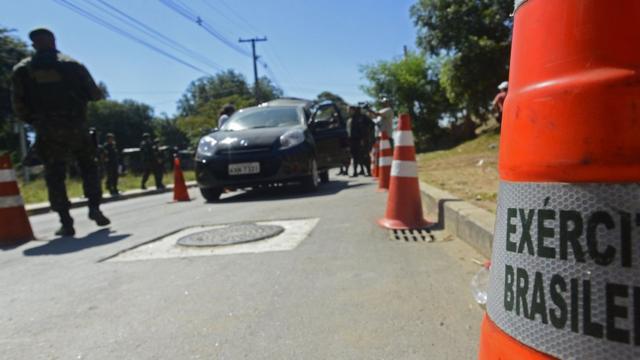 Operação de segurança do Exército durante a Olimpíada