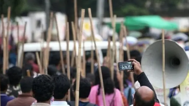 বাংলাদেশে গত কয়েক সপ্তাহে গণপিটুনিতে অন্তত আট জন নিহত হয়েছেন। (ফাইল ছবি)