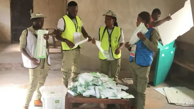 INEC say Saturday voting start by 8 O'clock for 98 per cent of all di 2451 polling units.