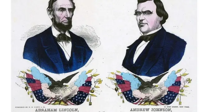 كان جونسون نائبا لابراهام لنكولن