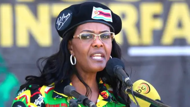 રાષ્ટ્રપતિ મુગાબેના પત્ની ગ્રેસ