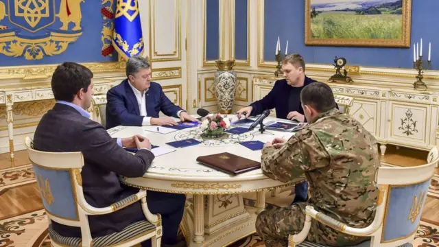 Совещание у Порошенко