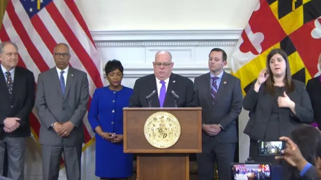 ABD'de Maryland Valisi Larry Hogan