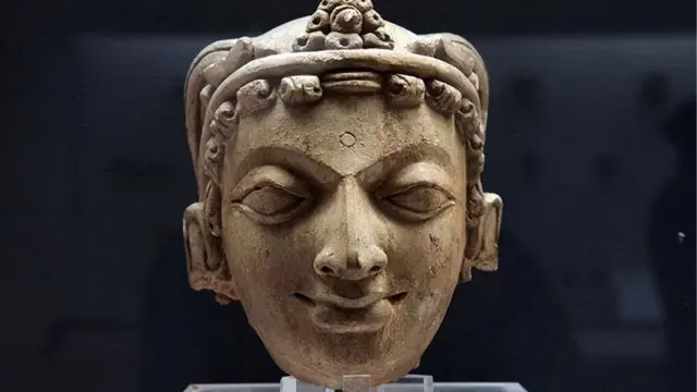 jedan od 13.000 antikviteta spasenih tokom iskopavanja univerziteta nalanda