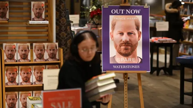 Couverture du livre du Prince Harry