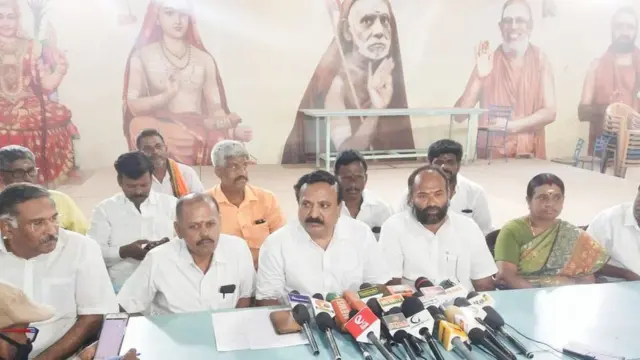பாஜக மாநில பொதுச் செயலாளர் சீனிவாசன்