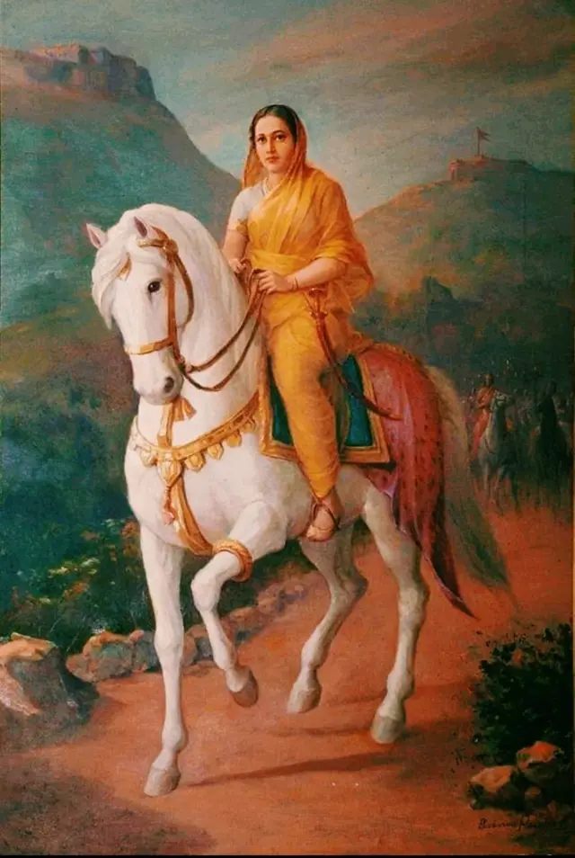 महाराणी ताराबाई यांचे चित्र