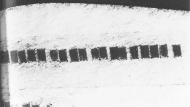 ریزنقطه‌هایی که جاسوس‌های آلمانی در دوران جنگ جهانی دوم روی پاکت نامه چسبانده بودند