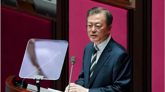 국회 시정연설에서 정시 비중 상향을 포함한 입시제도 개편안을 언급한 문재인 대통령