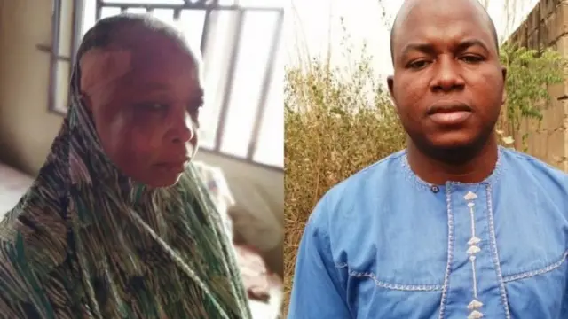 Nwunye na nwa nwoke Seriki Fulani n'Oyo steeti