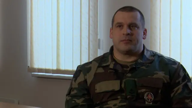 Офицер пограничной службы города Пагегяй Тадас Гечас