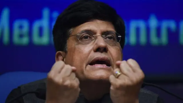 ভারতের বাণিজ্যমন্ত্রী পীযূষ গোয়েল
