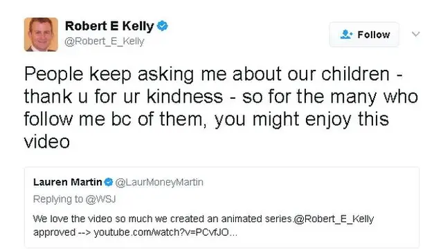 Twitter de Robert kelly