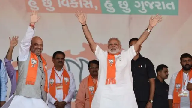 அமித் ஷா - நரேந்திர மோதி