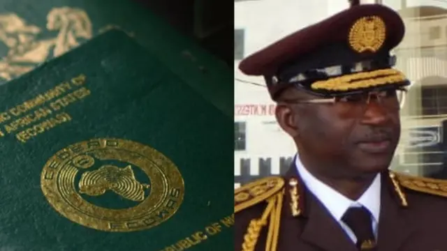 Akwụkwọ njem Naijiria na Onyeisi 'Nigeria Immigration Service'
