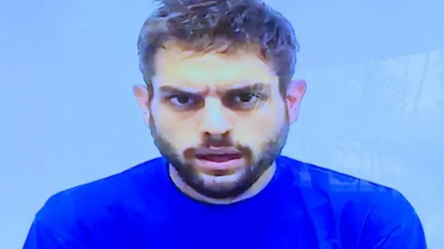 Imagen de video de Juan Requesens.